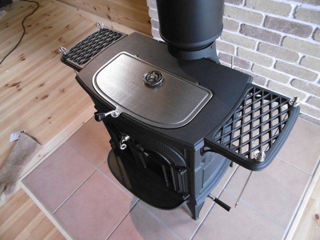 霧島市霧島にてバーモントキャスティングス薪ストーブ「イントレピッド