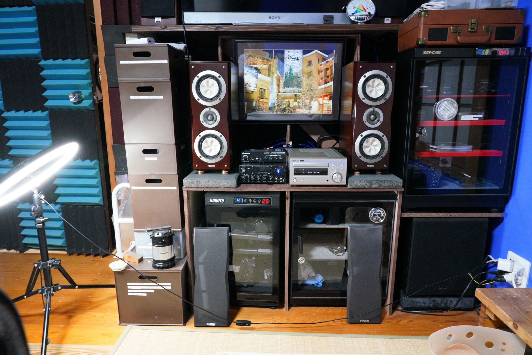 Fostex GX102 スピーカーシステム 」 を購入 : 趣味の「写真、DIY
