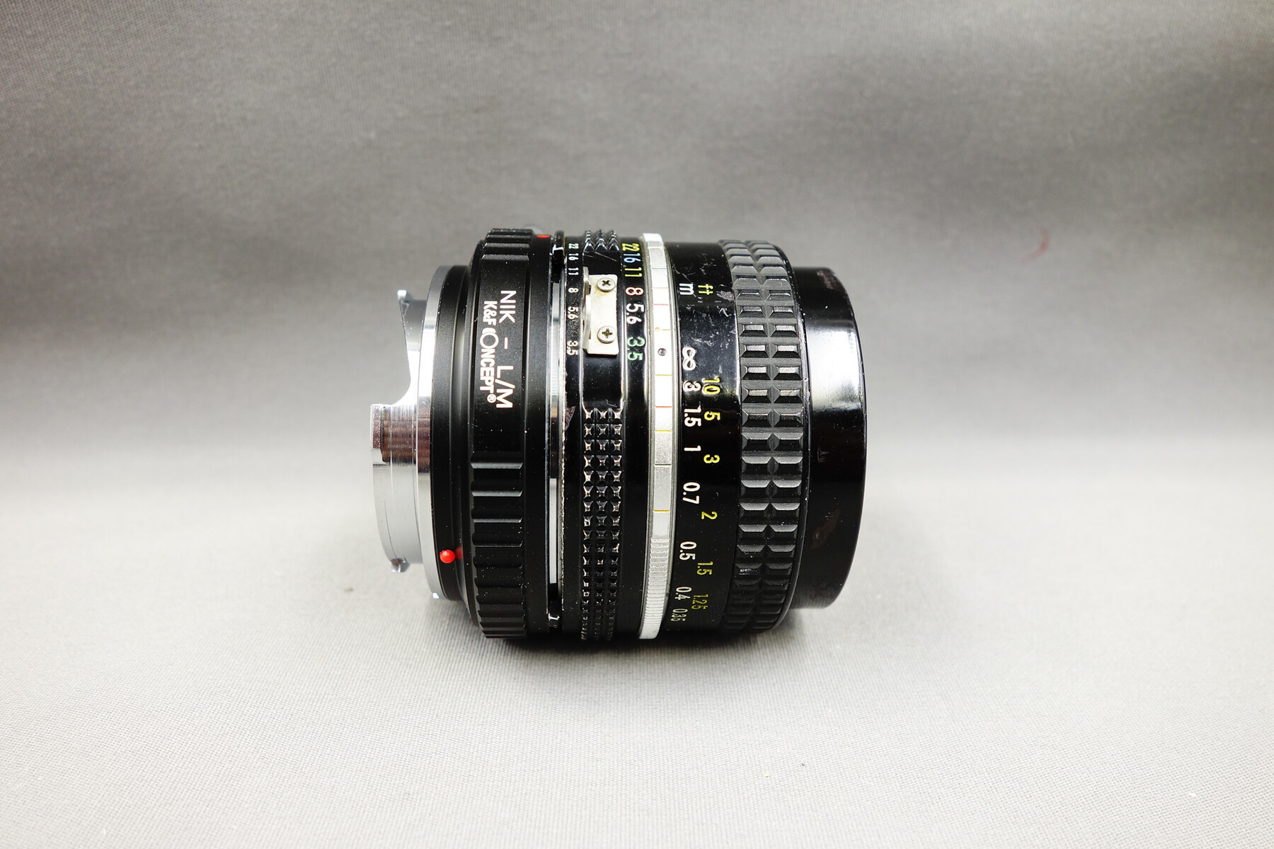 Nikon Ai Nikkor 20mm F3.5 」 に 「 TECHART LM-EA7 マウント Nikon Ai Nikkor 20mm F3.5 」 に 「 TECHART LM-EA7 マウント