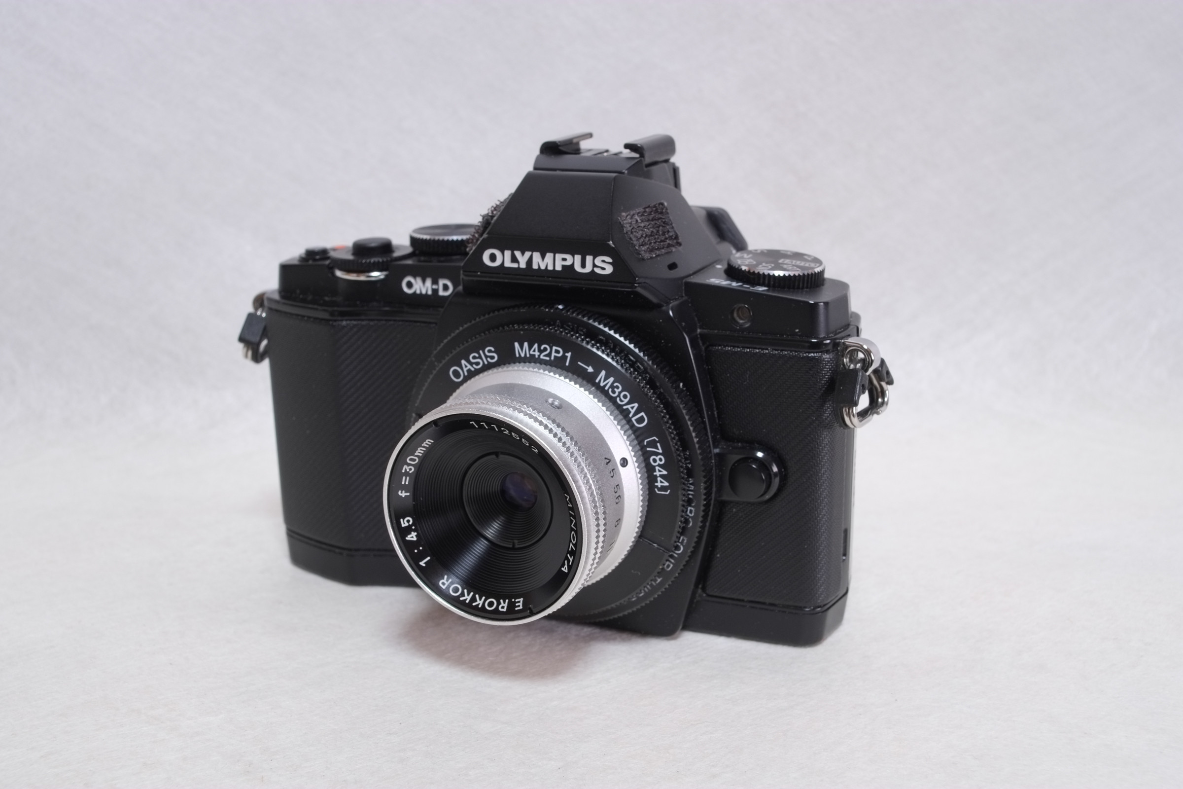 引伸ばしレンズ Minolta E.Rokkor 30mm F4.5 の組み合わせ : 趣味の