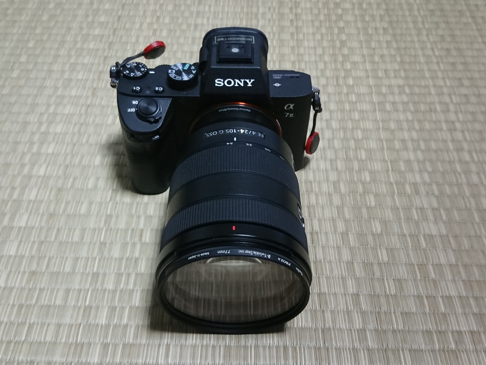 Kenko PRO1D R-トゥインクル・スター(W)フィルターを取り付けて夜景を