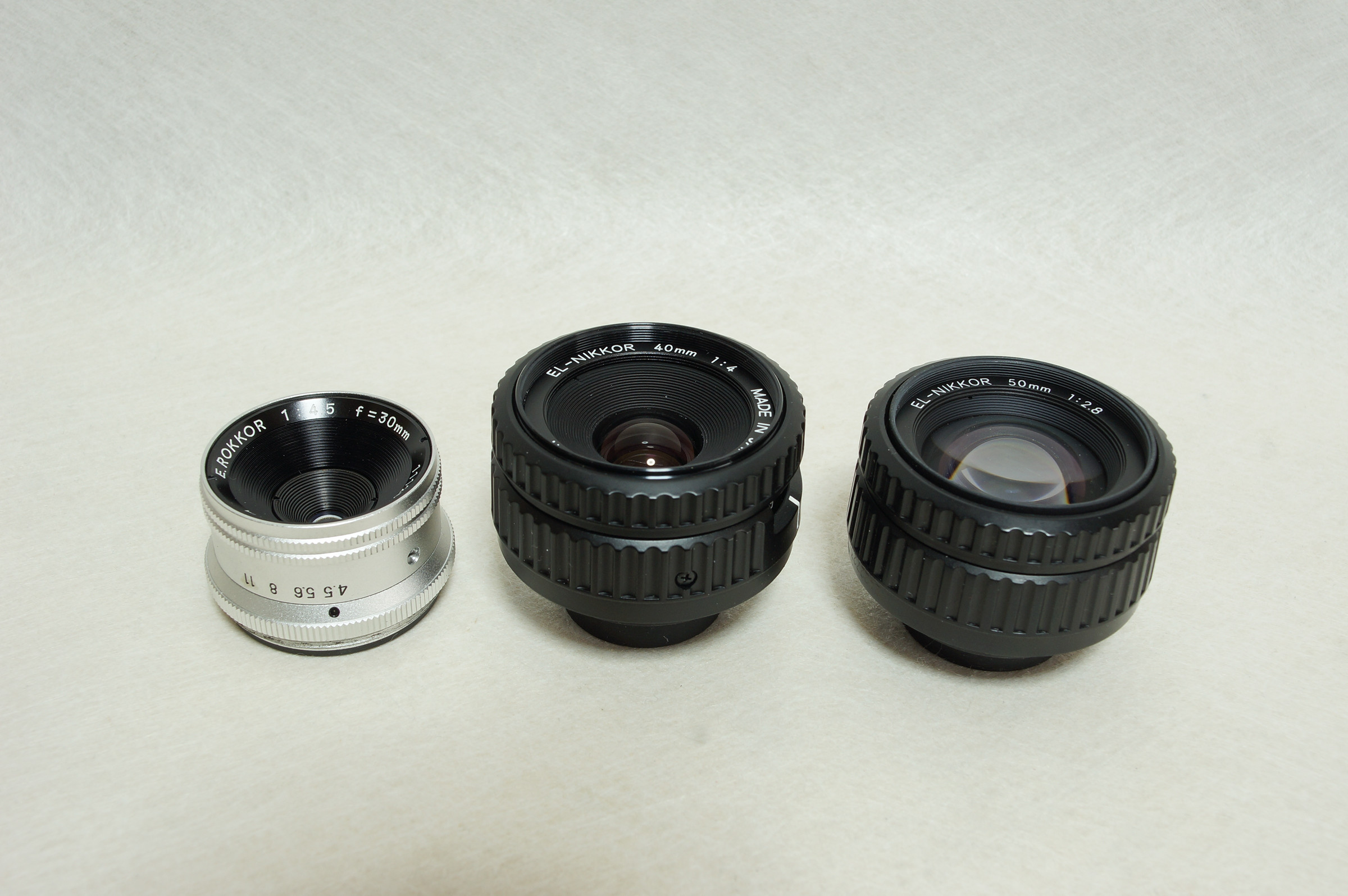 引伸ばしレンズ Minolta E.Rokkor 30mm F4.5 を購入 : 趣味の「写真