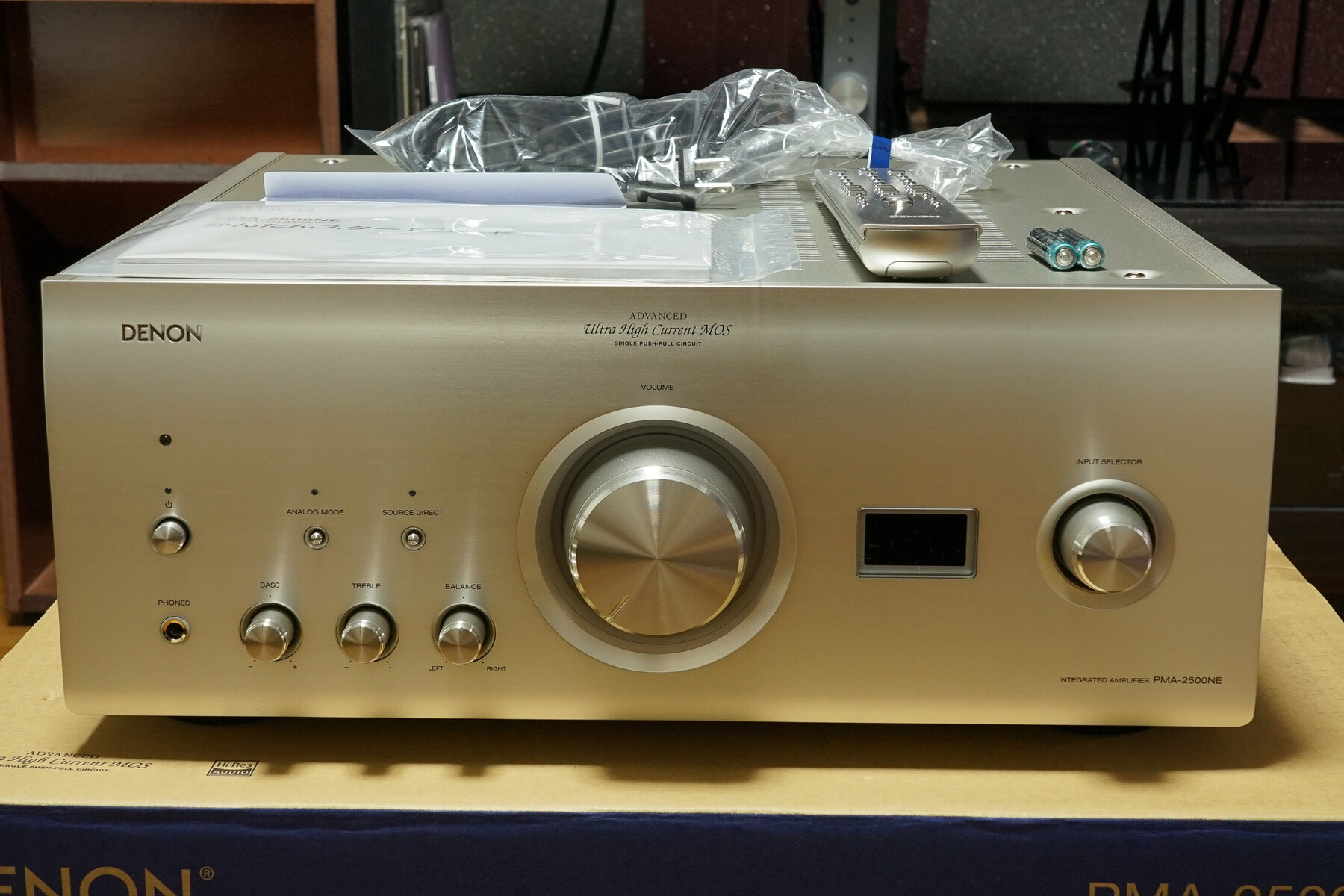 プリメインアンプをDENON PMA - 800NE から DENON PMA - 2500NE プリメインアンプをDENON PMA - 800NE から DENON PMA - 2500NE