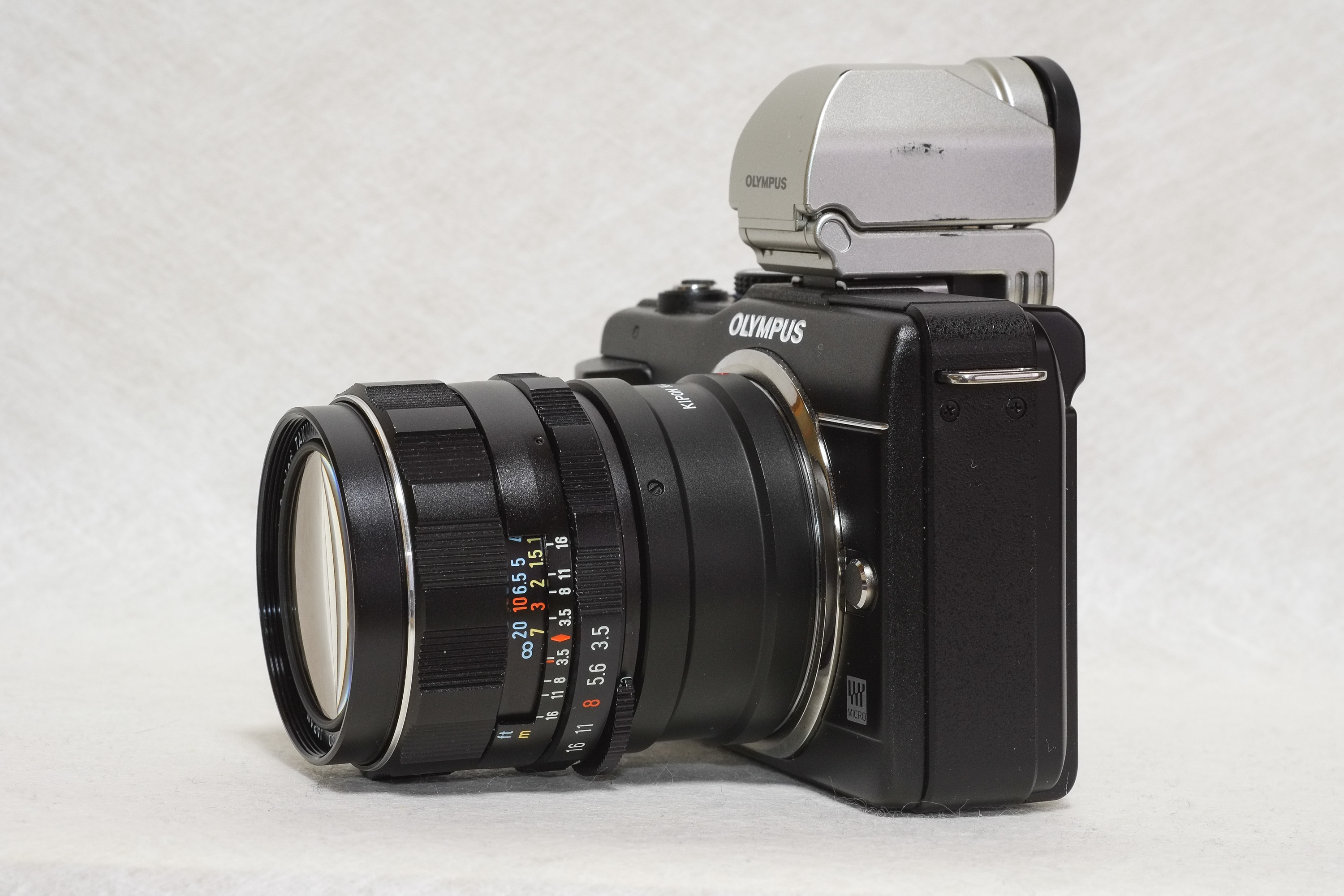 Super Takumar 28mm F3.5 M4/3 マウントアダプター付 オールドレンズの