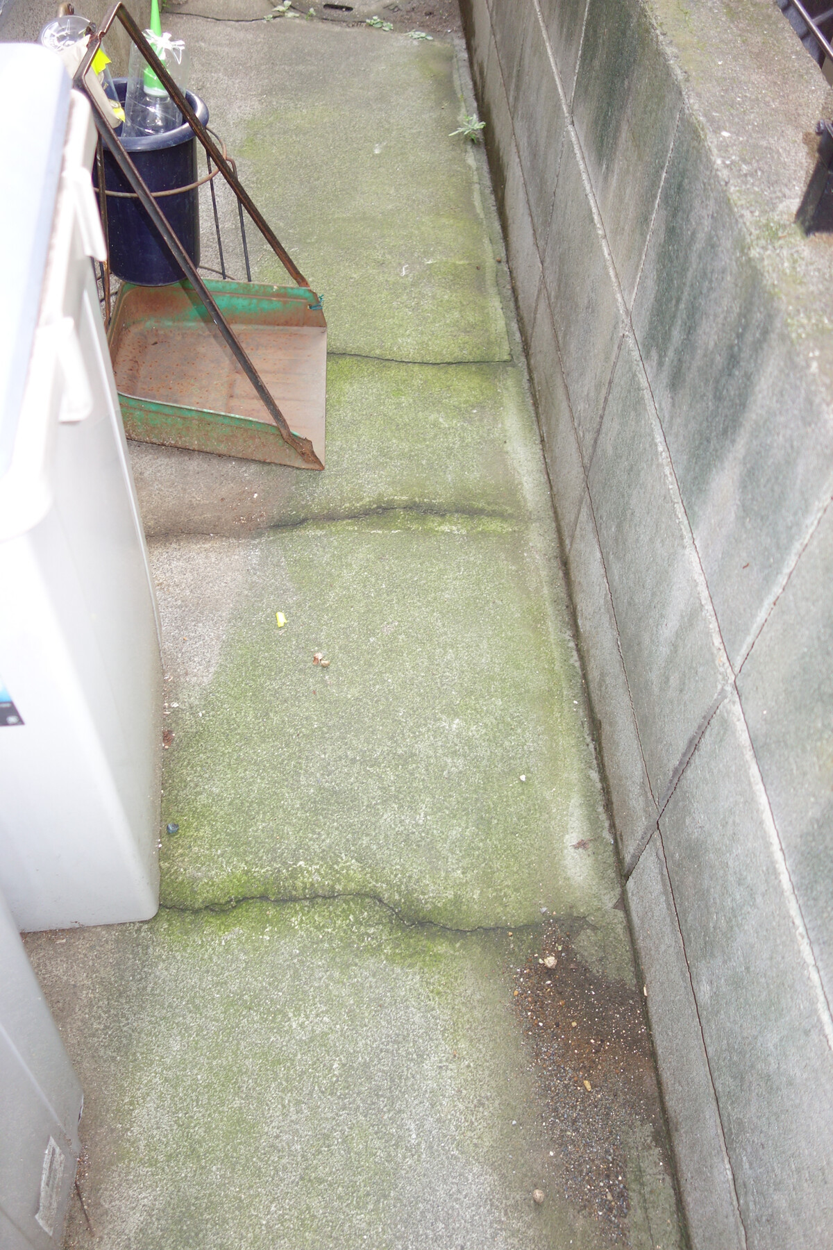 ブロック塀の苔落としにbosch高圧洗浄機を使用することにしました 趣味の 写真 Diy オーディオ 日記