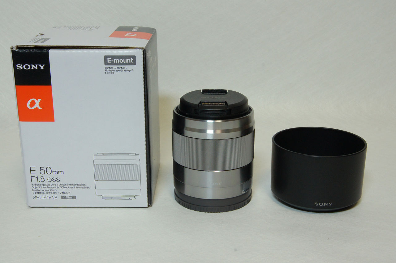 SONY EマウントレンズのSEL50F18 を購入しました : 趣味の「写真、DIY