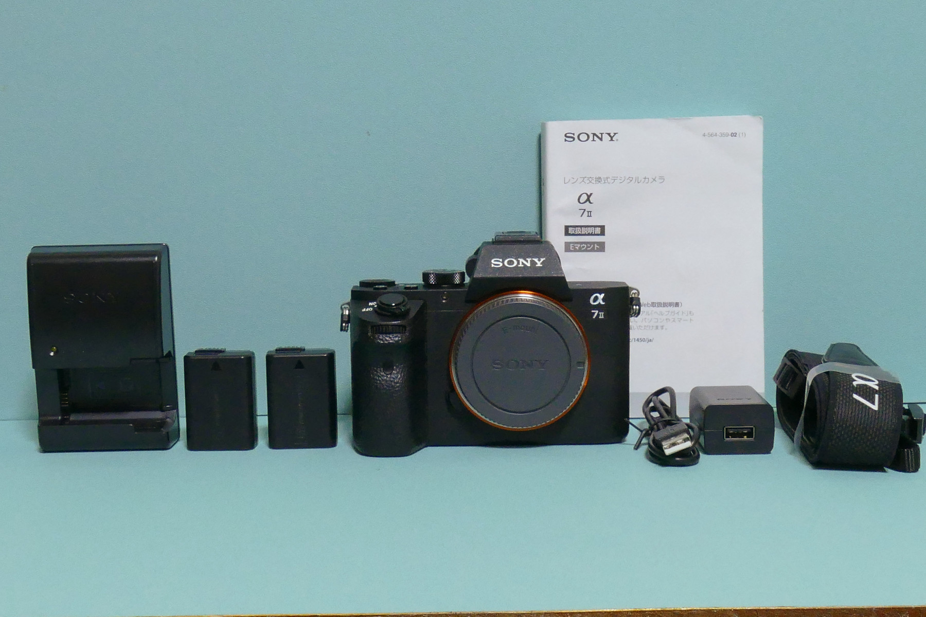 SONY α7 II ミラーレス一眼カメラ 本体とバッテリー2個とチャージャー