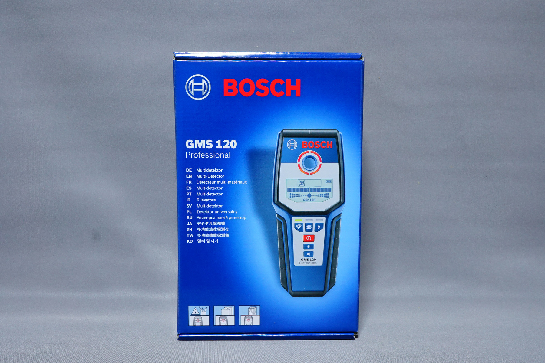 BOSCH(ボッシュ) デジタル探知機 GMS120を購入 : 趣味の「写真、DIY