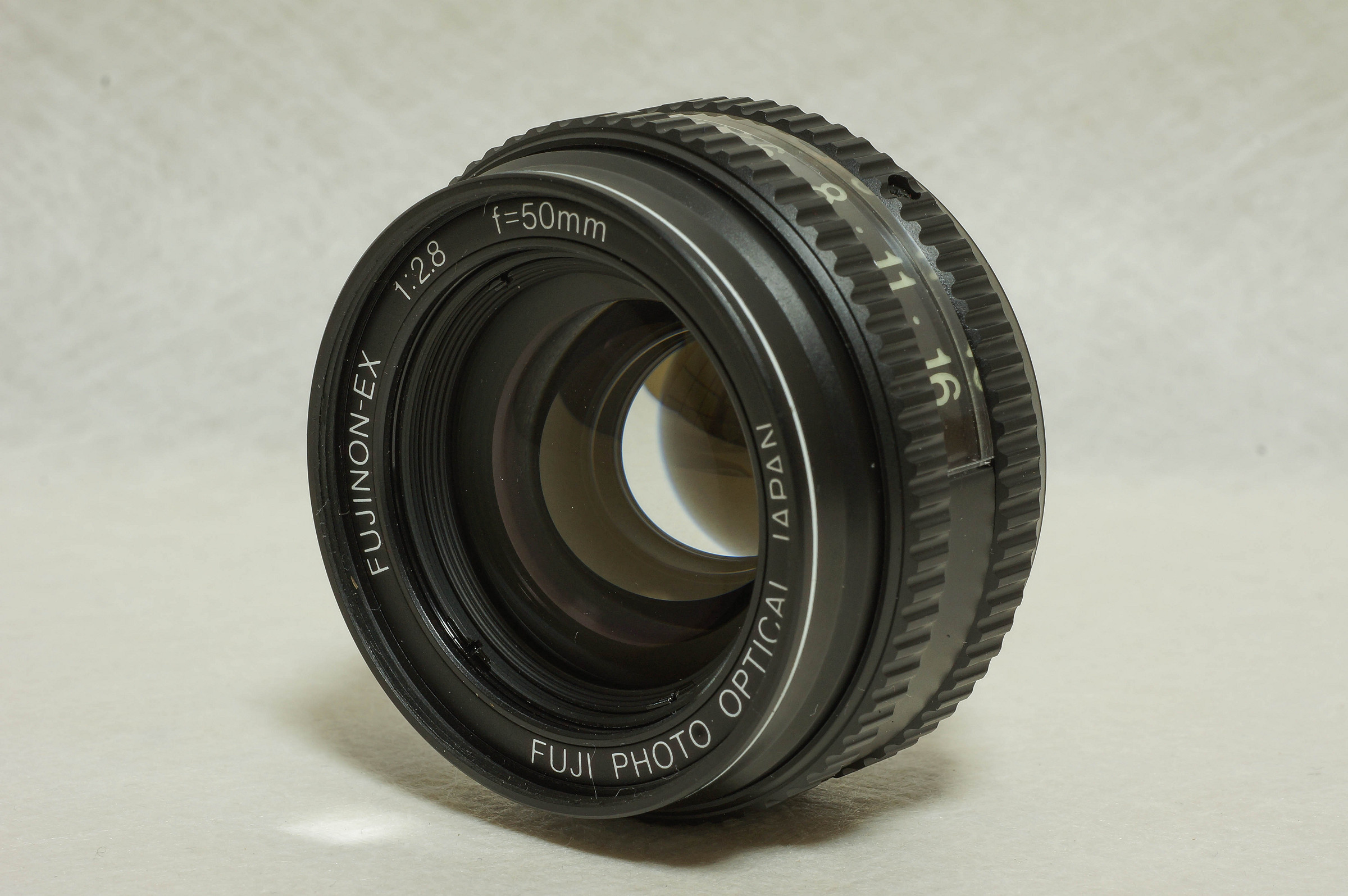 引伸しレンズ「FUJINON EX 50 F2.8」の逆付け : 趣味の「写真、DIY