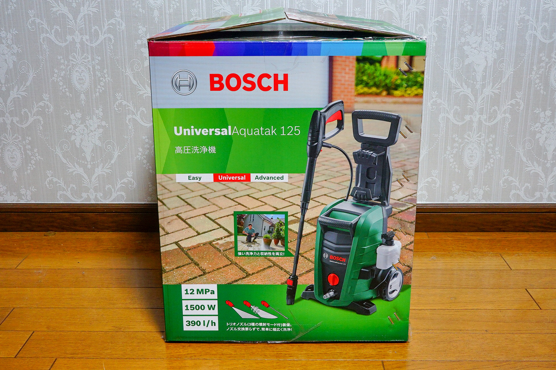 高圧洗浄機 BOSCH ( UA125 ) を購入しました : 趣味の「写真