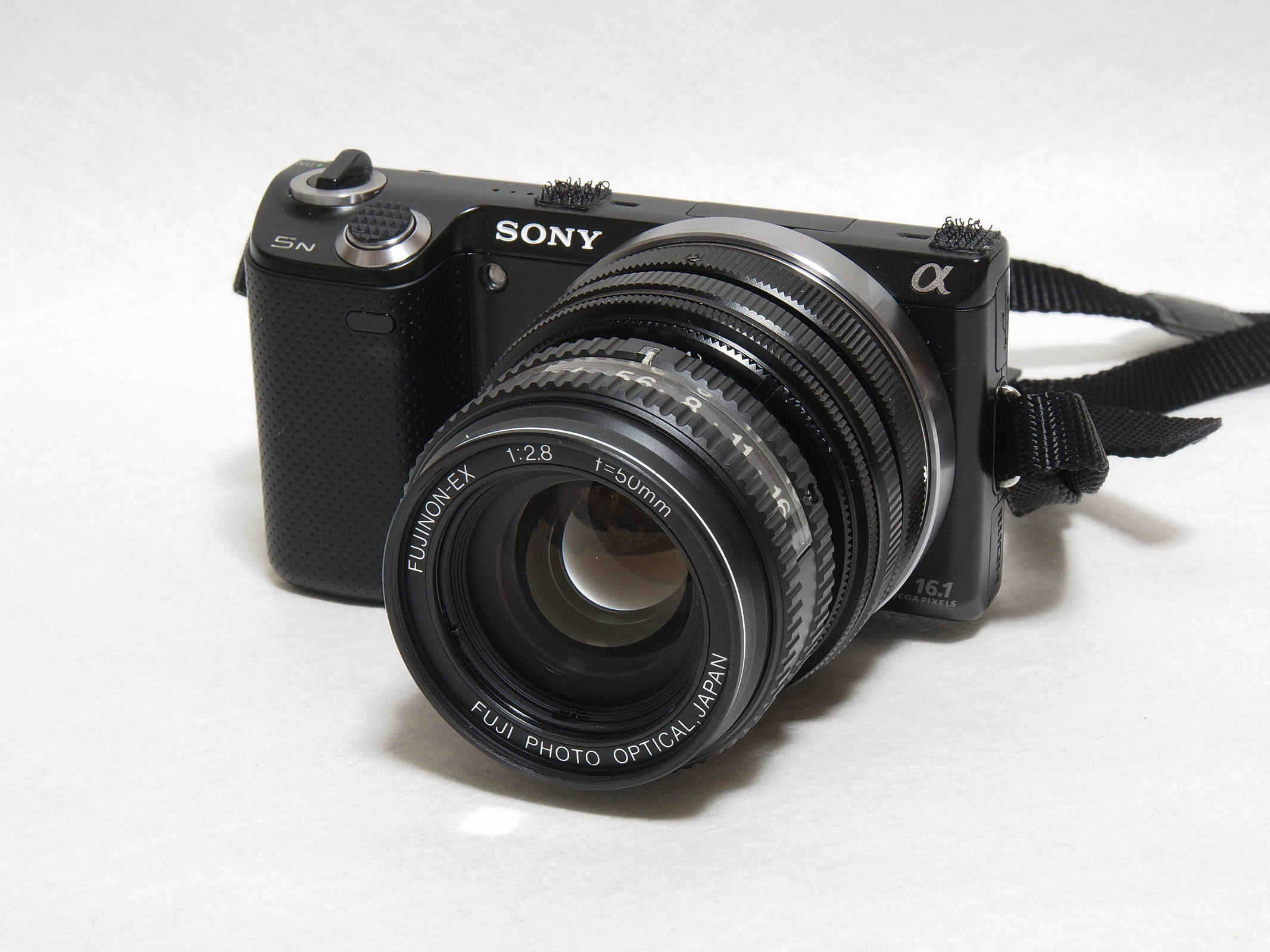 引伸しレンズ「FUJINON EX 50 F2.8」の逆付け : 趣味の「写真、DIY