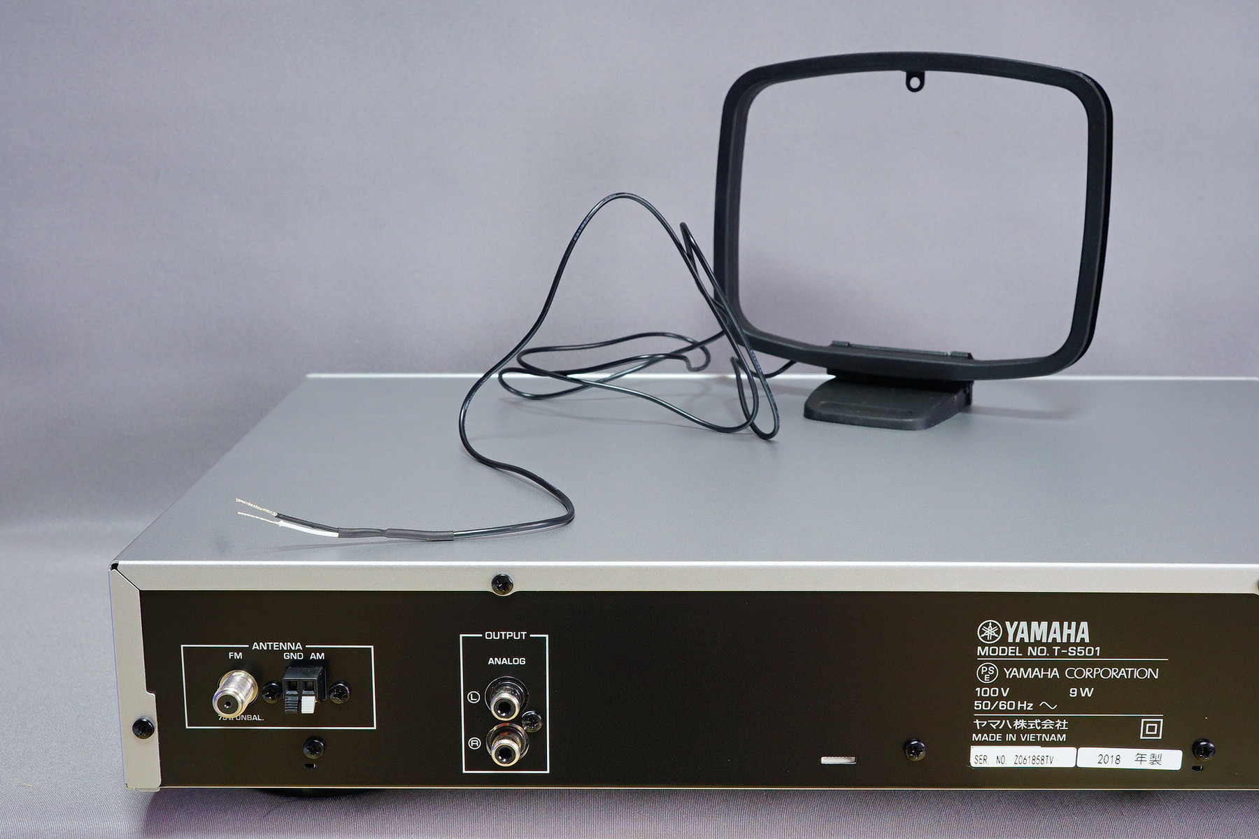 ワイドFM / AM チューナー「YAMAHA T-S501」のレビュー : 趣味の ワイドFM / AM チューナー「YAMAHA T-S501」のレビュー : 趣味の