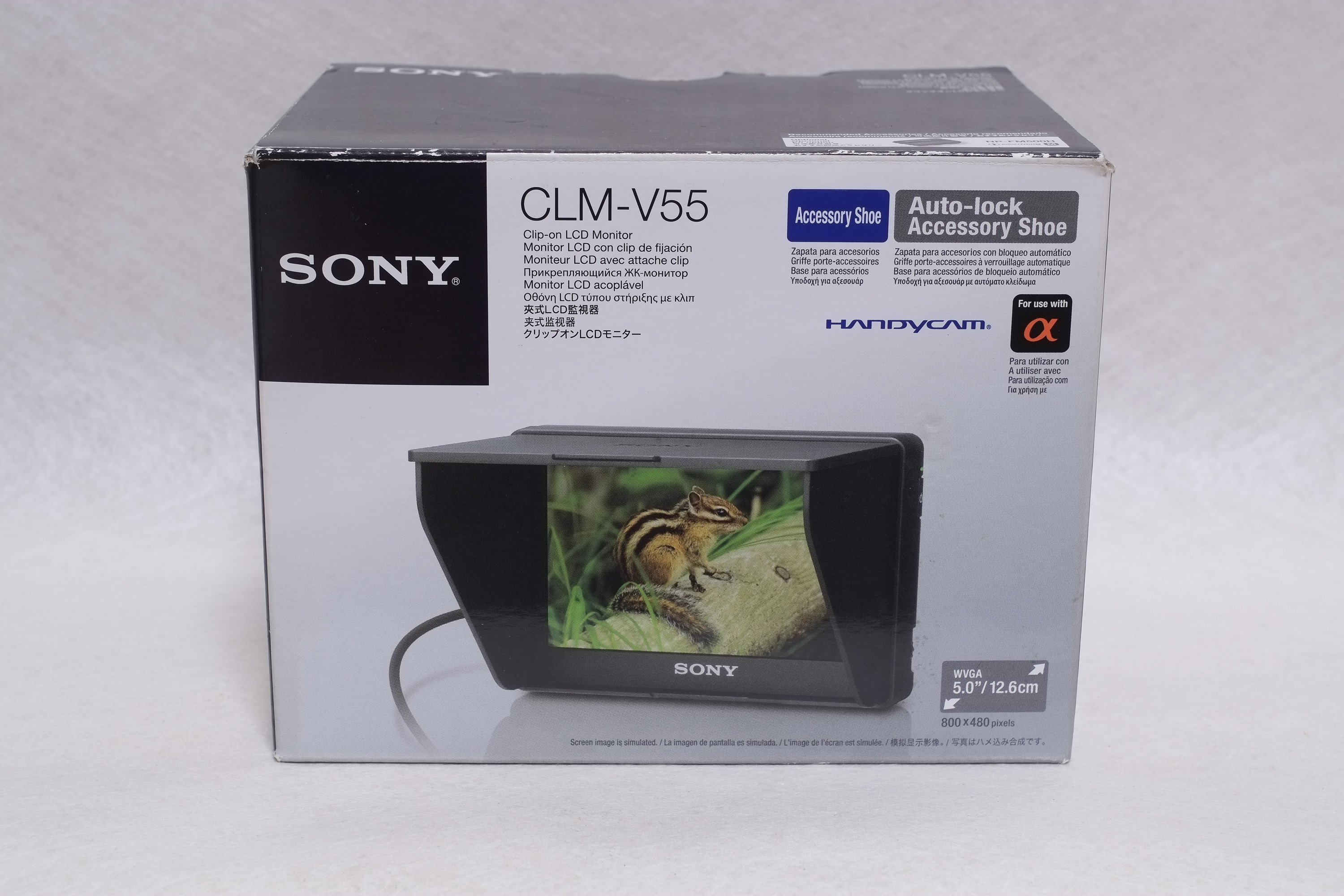 ソニー 外付け液晶モニター CLM-V55 を購入 : 趣味の「写真、DIY