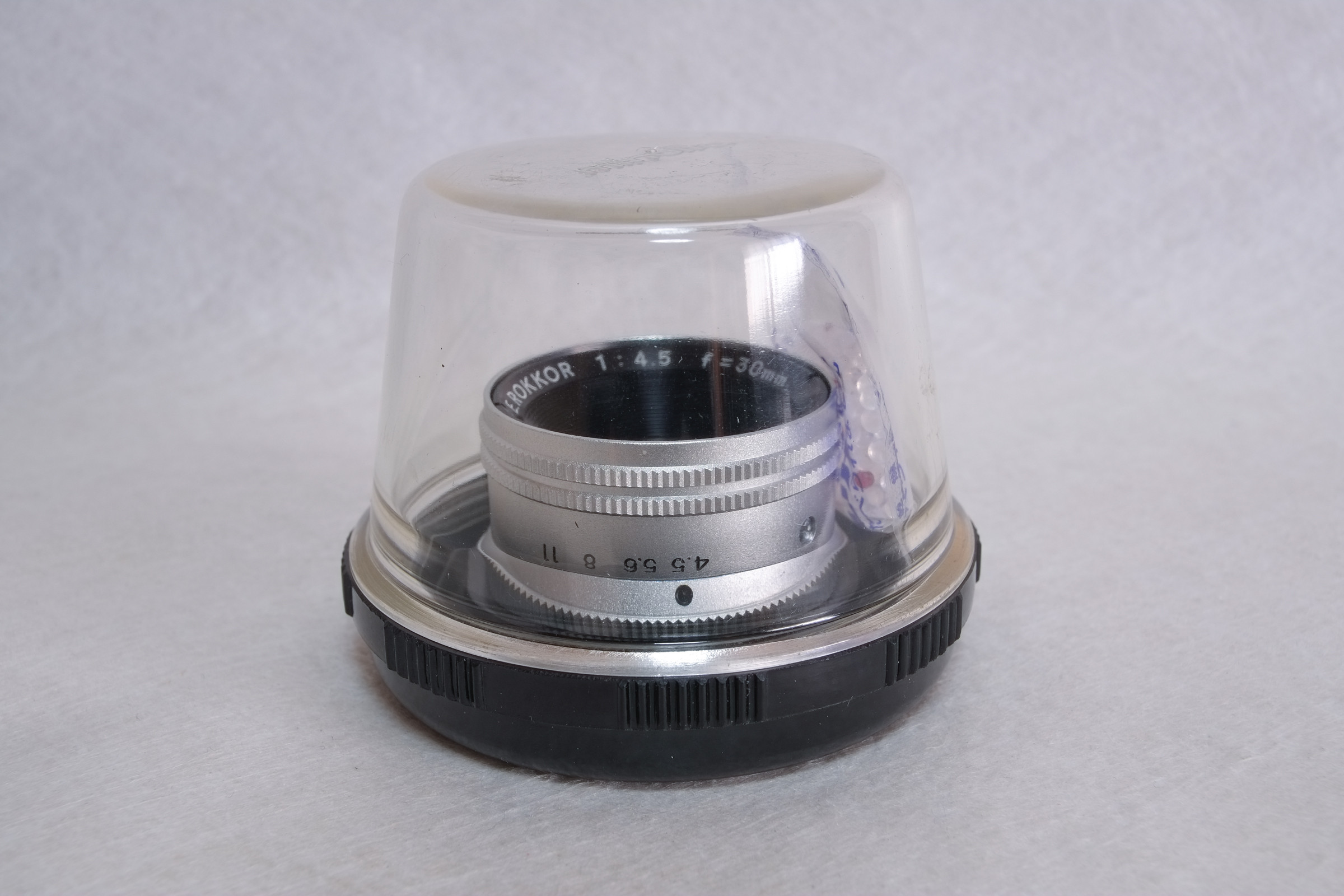 引伸ばしレンズ Minolta E.Rokkor 30mm F4.5 を購入 : 趣味の「写真