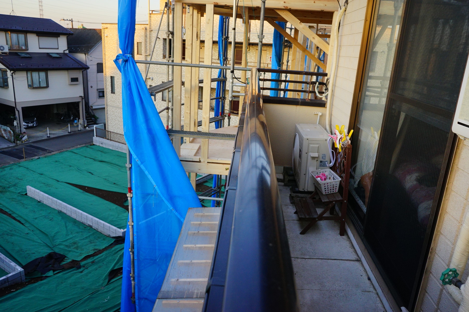 Bs Csアンテナと地デジアンテナを移設 趣味の 写真 Diy オーディオ 日記
