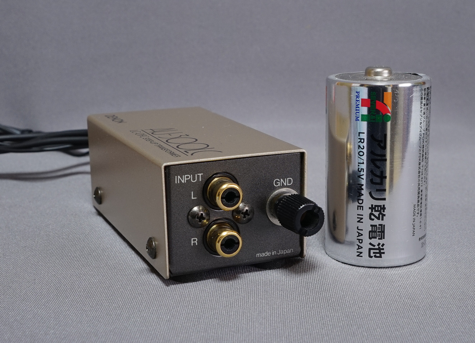 昇圧トランスのDENON 「AU-300LC」 レビュー : 趣味の「写真 昇圧トランスのDENON 「AU-300LC」 レビュー : 趣味の「写真