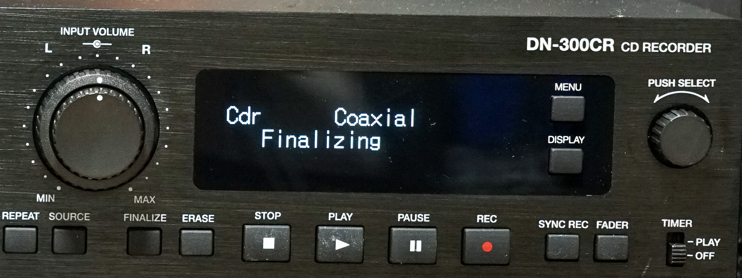 CDレコーダー「DENON DN-300CR」 を購入 : 趣味の「写真、DIY