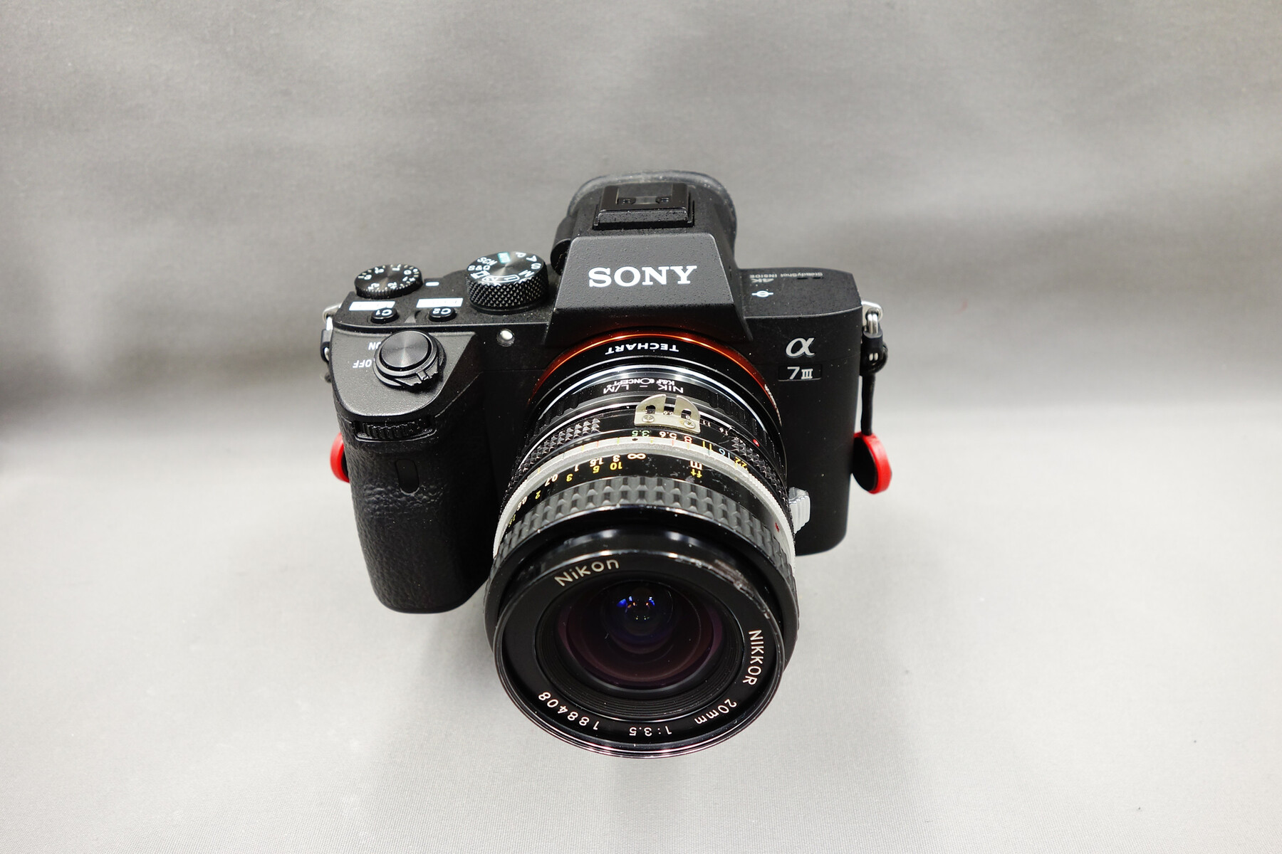 Nikon Ai Nikkor 20mm F3.5 」 に 「 TECHART LM-EA7 マウント Nikon Ai Nikkor 20mm F3.5 」 に 「 TECHART LM-EA7 マウント