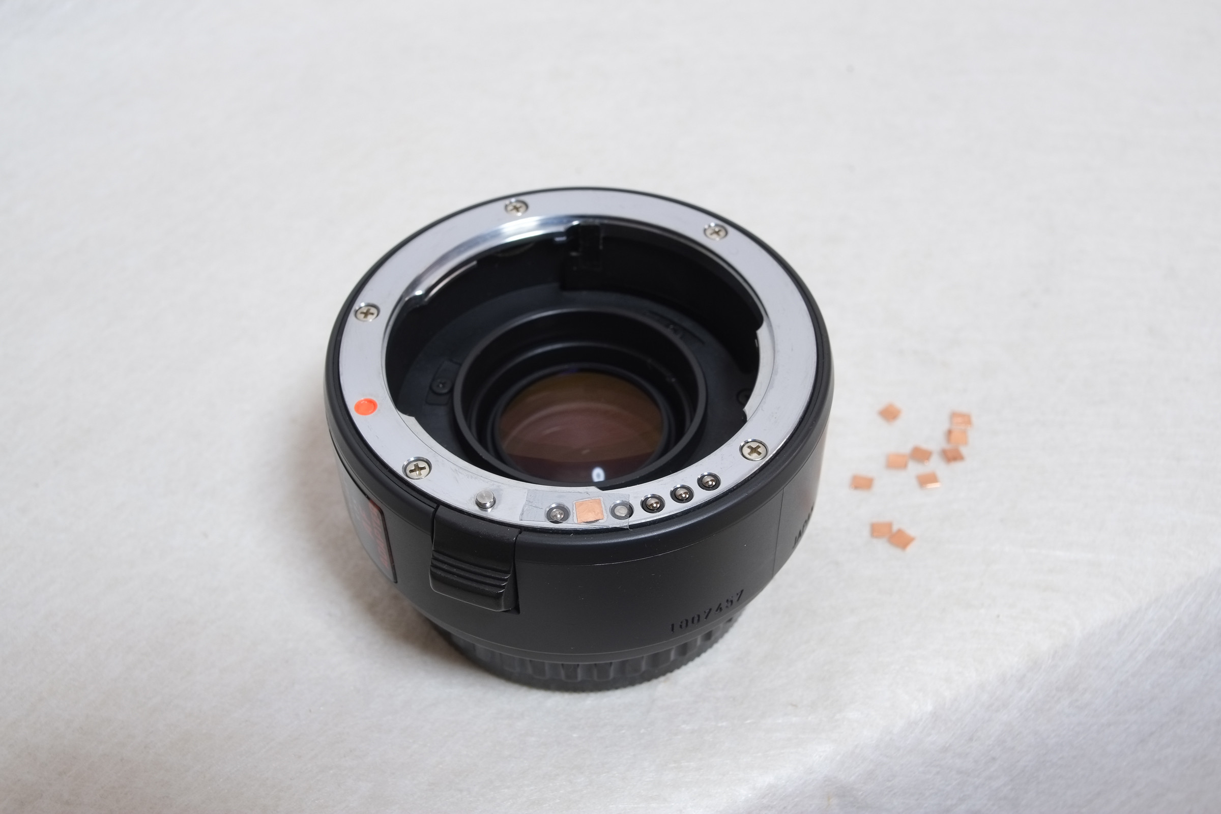 AFボーグ---PENTAX F AFアダプター1.7x のAFを可能にする加工 : 趣味の