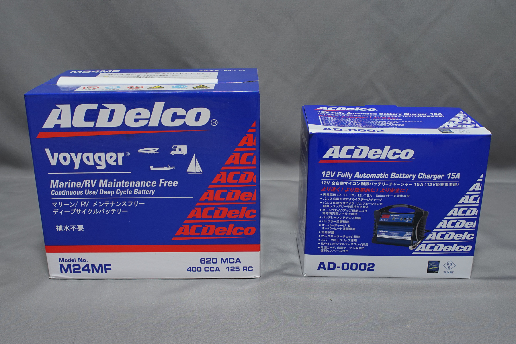 バッテリーチャージャー AD-0002 ディープサイクル ACDELCO 
