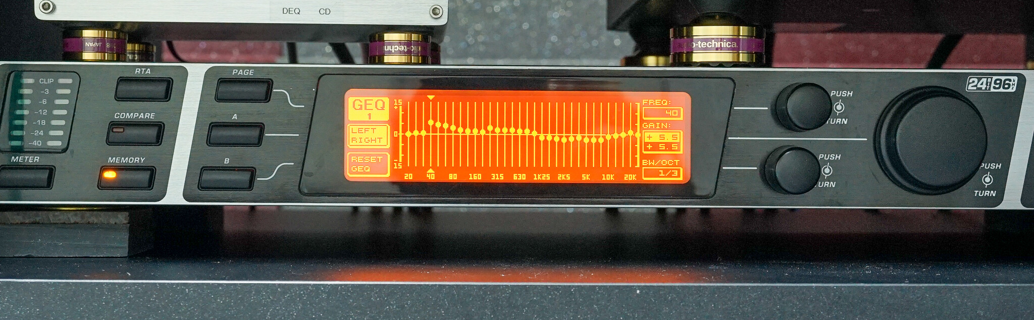 BEHRINGER DEQ2496 ULTRACURVE PRO｜ミュージックランドKEY