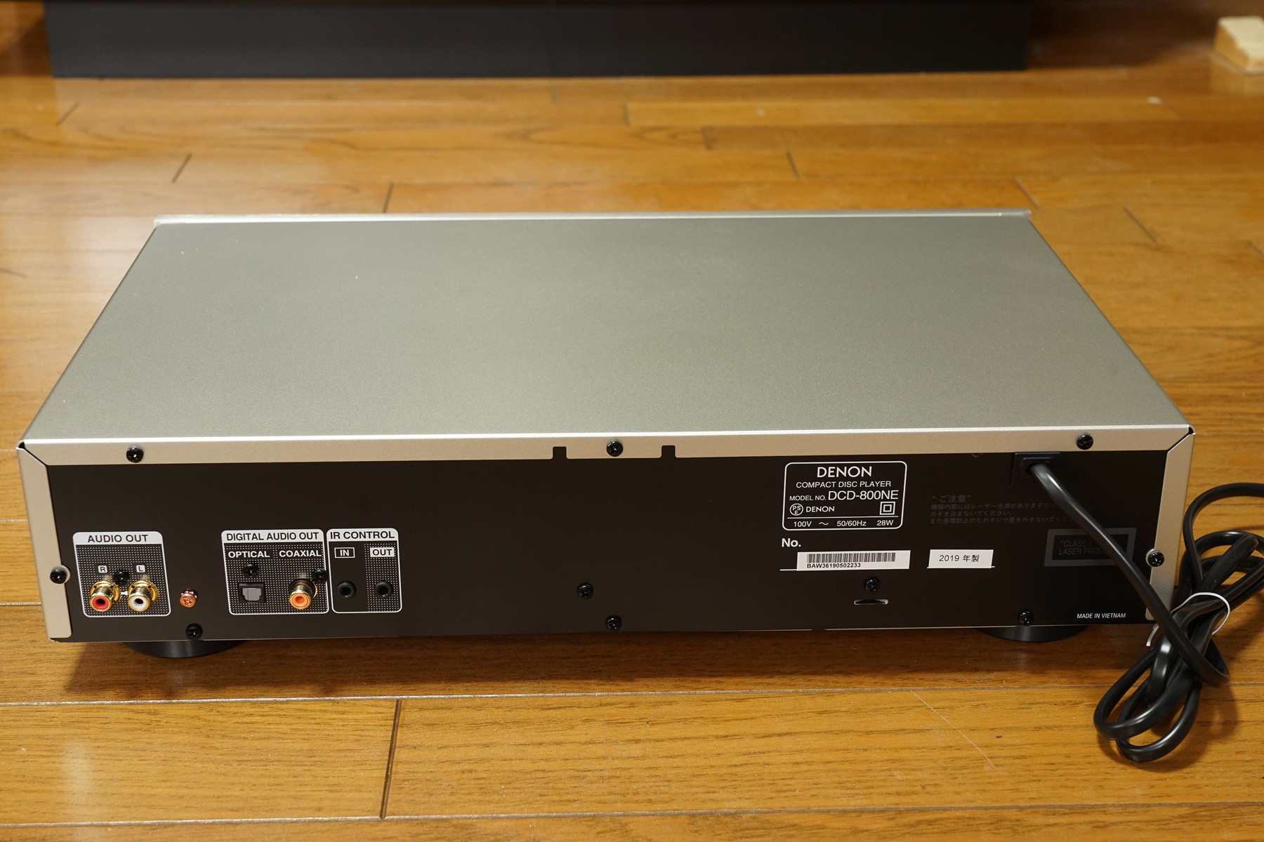 CDプレーヤー「DENON DCD-800NE 」を購入 : 趣味の「写真、DIY