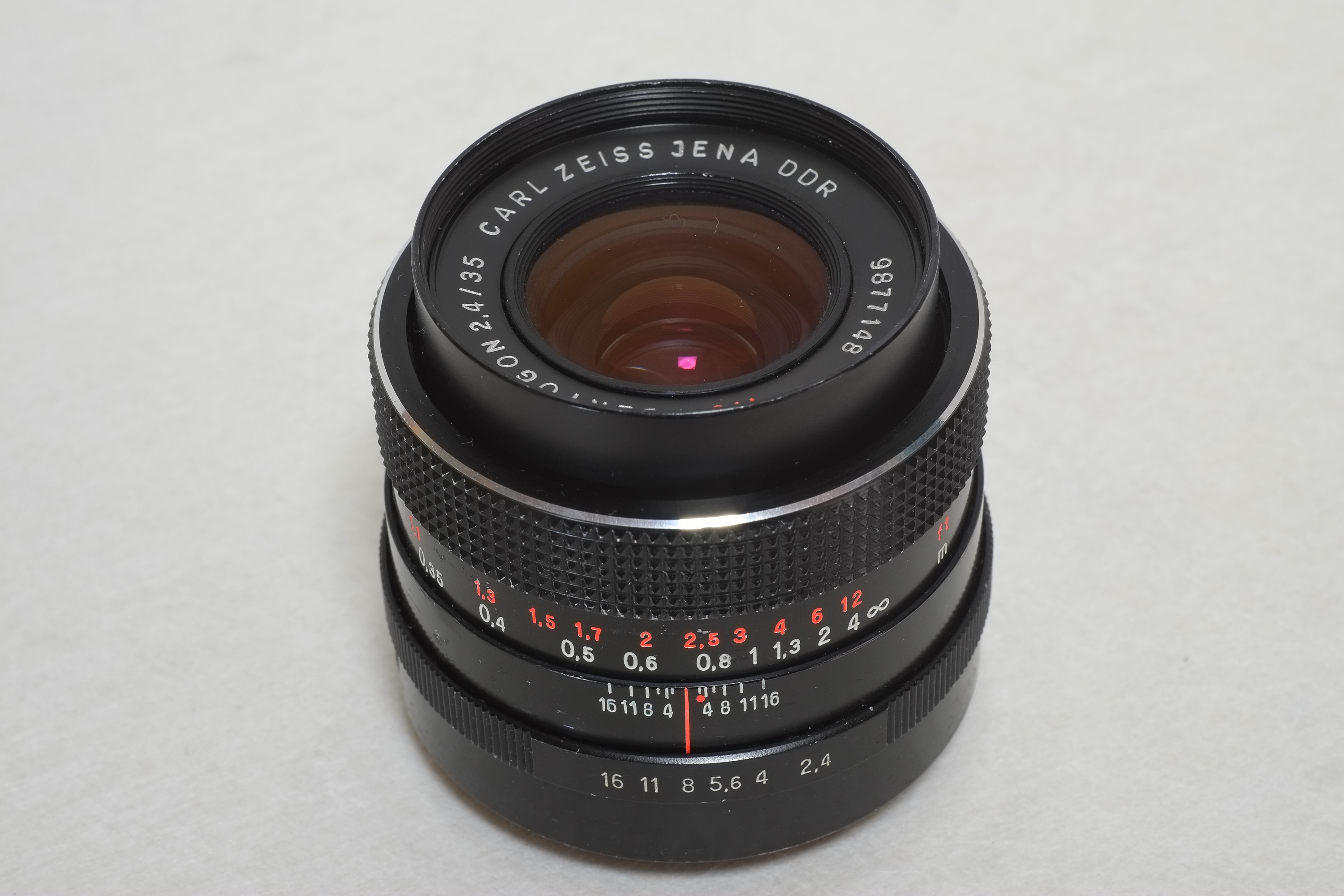 Carl Zeiss Jena DDR MC Flektogon 35mmf2.4 を購入し、BORG M42