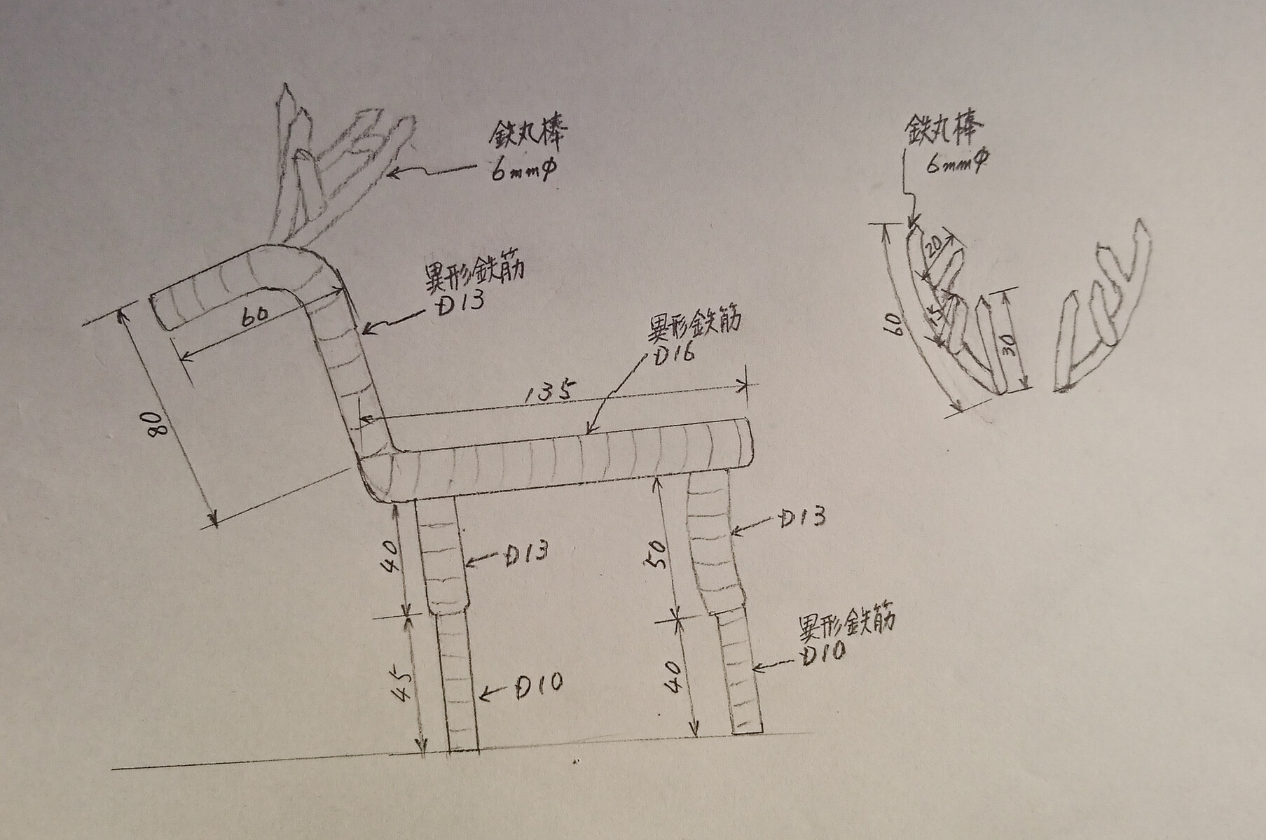鉄筋diy「アイアン 二ホンジカ」を製作 : 趣味の「写真、DIY