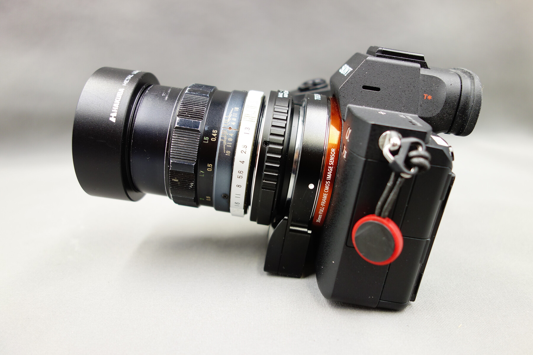 M42 マウントオールドレンズ 「 FUJINON 55mm F1.8 」 に