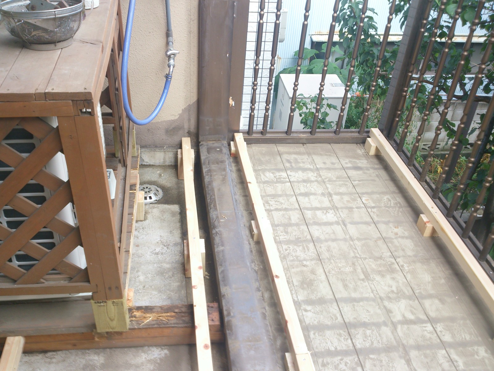 自宅ベランダのデッキ材を交換しました 趣味の 写真 Diy オーディオ 日記