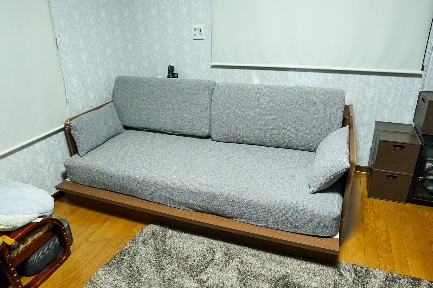 ニトリ ベッドソファ(B1T-S GY/MBR CL) を購入 : 趣味の「写真 ニトリ ベッドソファ(B1T-S GY/MBR CL) を購入 : 趣味の「写真