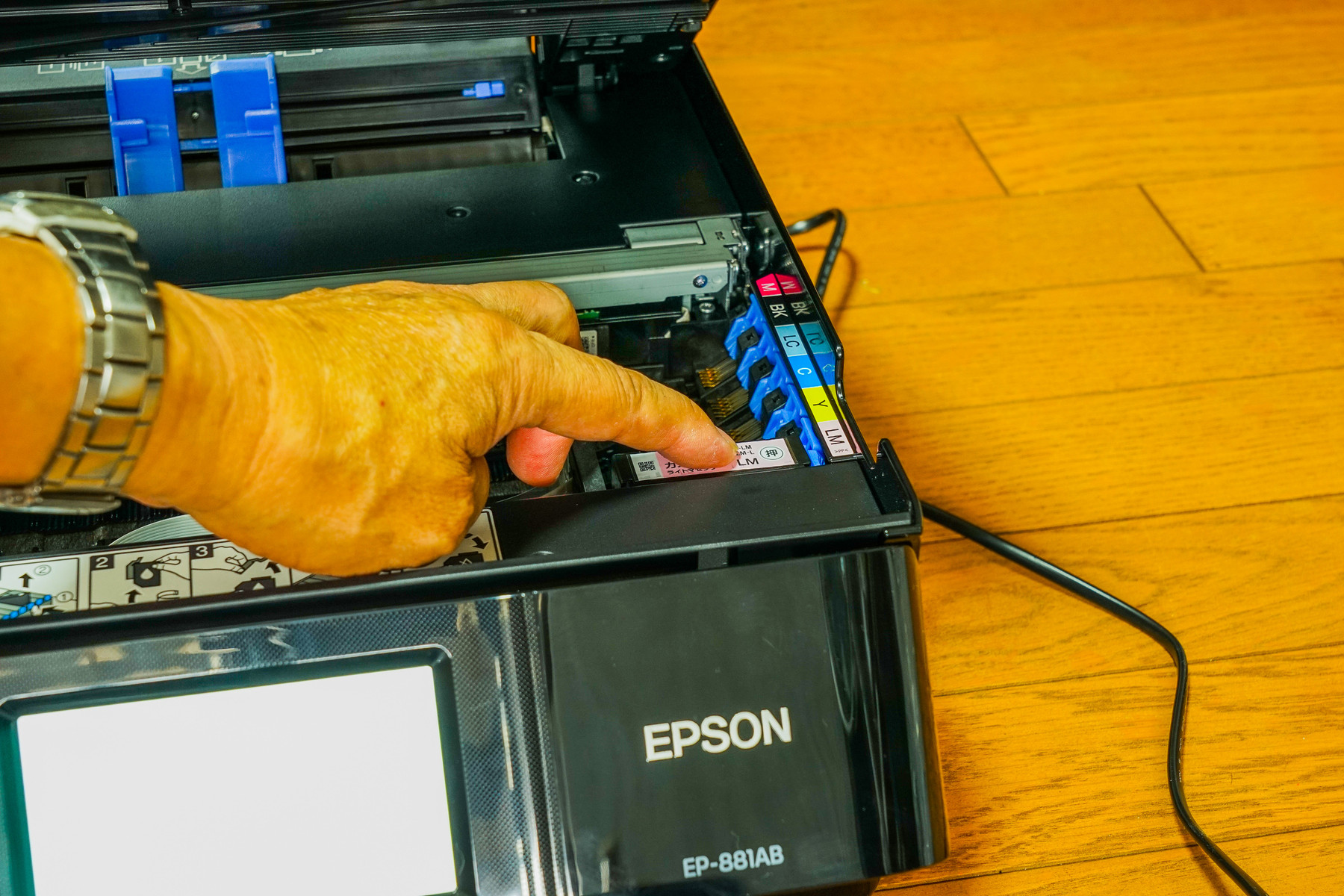 故障のためプリンターを「EPSON EP-881AB」に交換しました : 趣味の