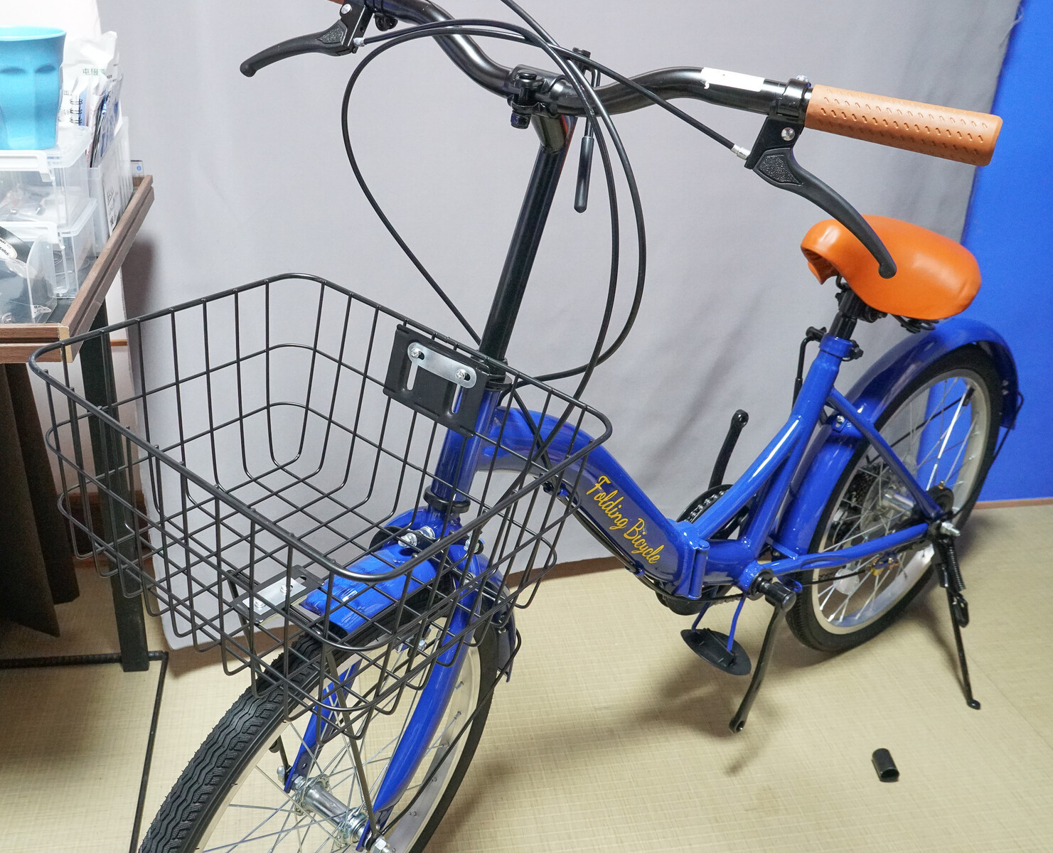 多摩川 と 県立三ツ池公園での野鳥撮影のため 「 Mixiu 折畳み自転車