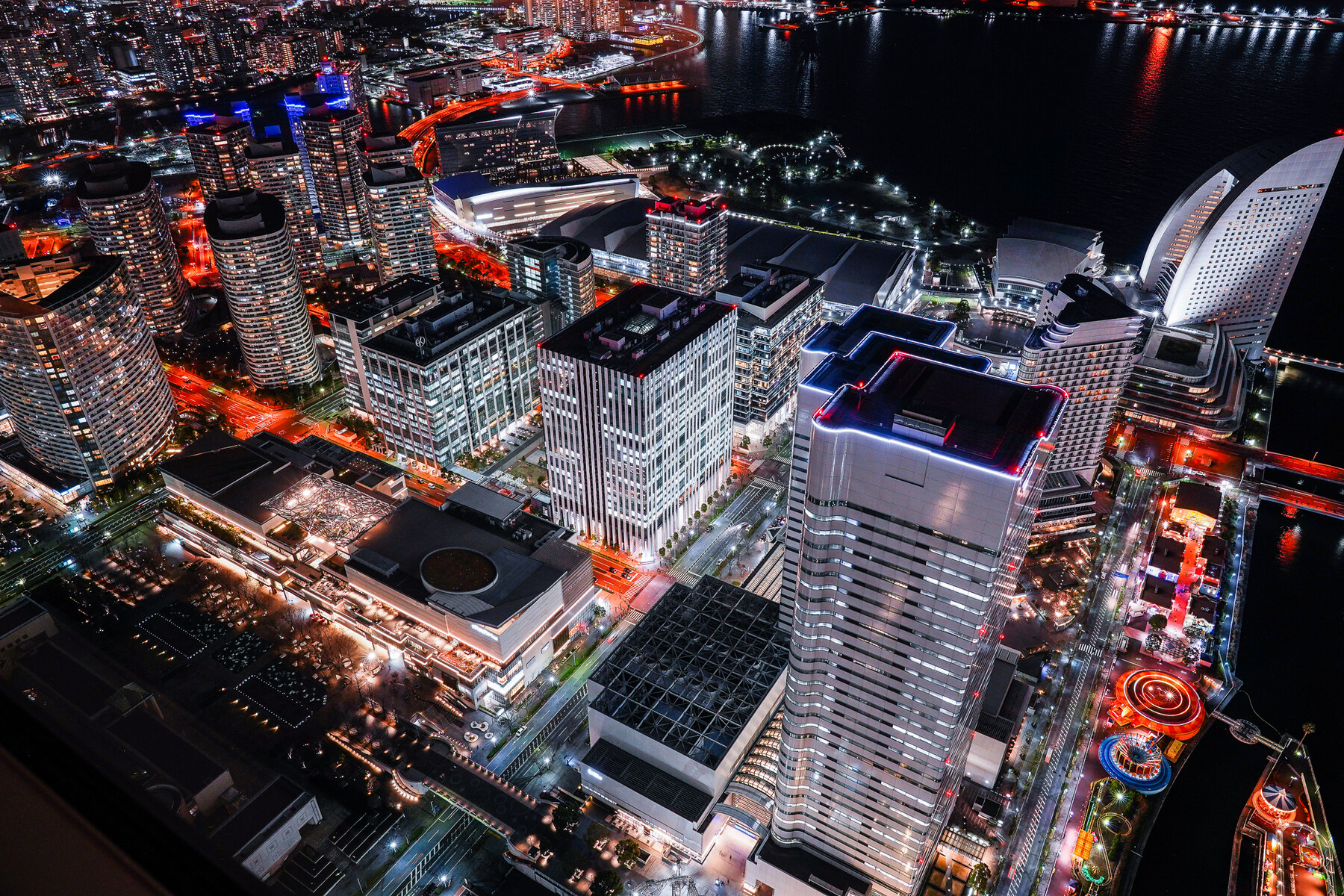 ランドマークタワーから横浜の夜景を撮影 趣味の 写真 Diy オーディオ 日記 ランドマークタワーから横浜の夜景を撮影 趣味の 写真 Diy オーディオ 日記