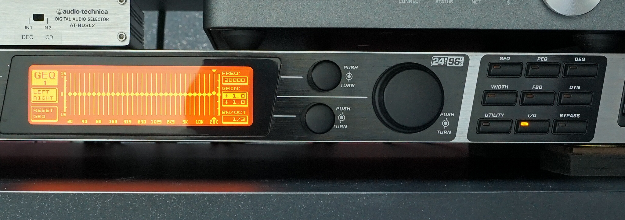 BEHRINGER DEQ2496 ULTRACURVE PRO グラフィックイコライザー