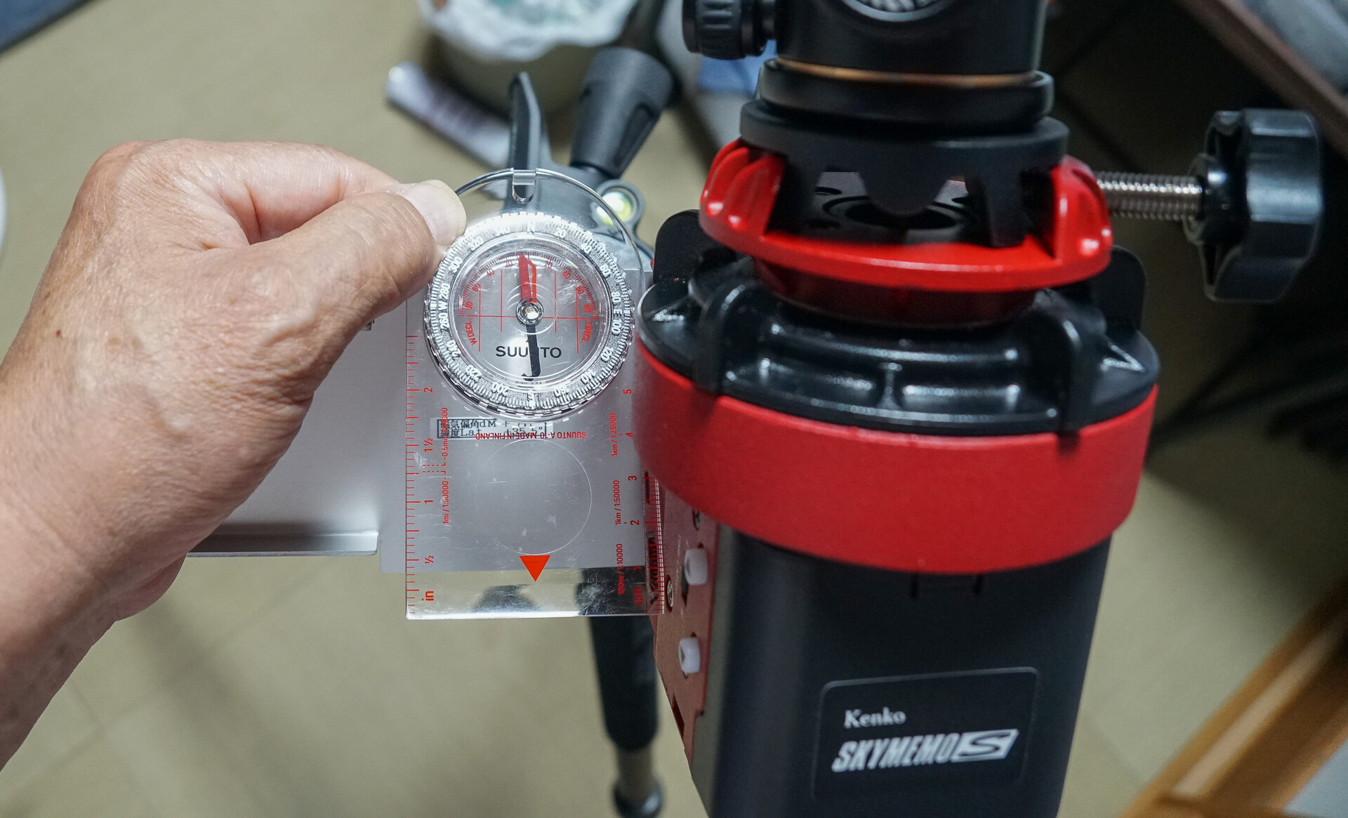POLE FINDER NS-10 mkⅡ（赤道儀用デジタルコンパス） 赤道儀 用 デジタル コンパス POLE FINDER NS-10 GPS 北極星 が見え
