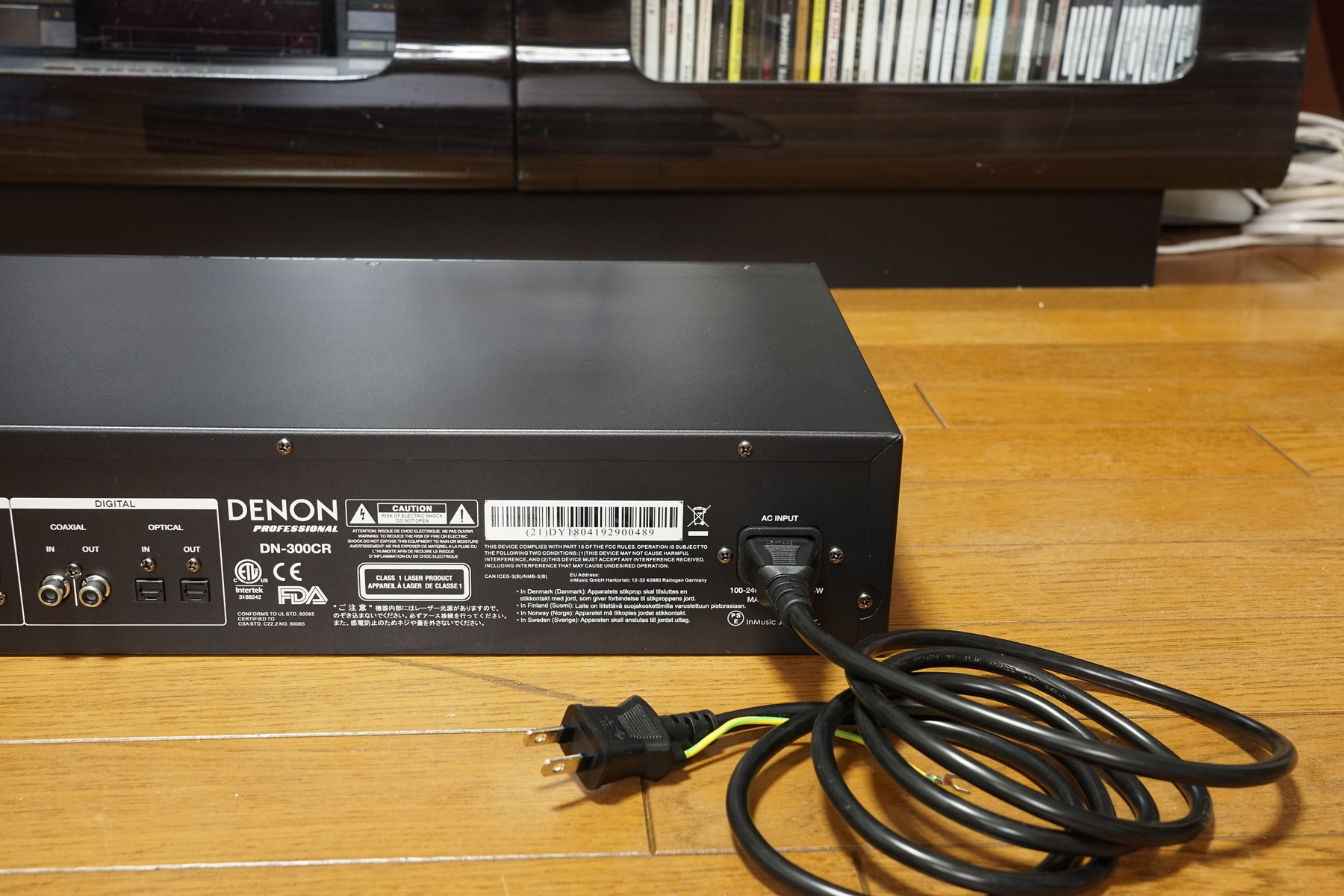 CDレコーダー DENON PROFESSIONAL DN-300CR Denon Professional DN-300CR | 最高音質のフル機能CDレコーダー