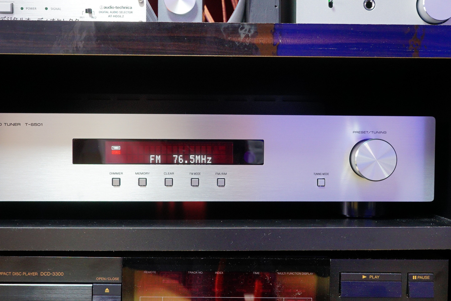 ワイドFM / AM チューナー「YAMAHA T-S501」のレビュー : 趣味の ワイドFM / AM チューナー「YAMAHA T-S501」のレビュー : 趣味の