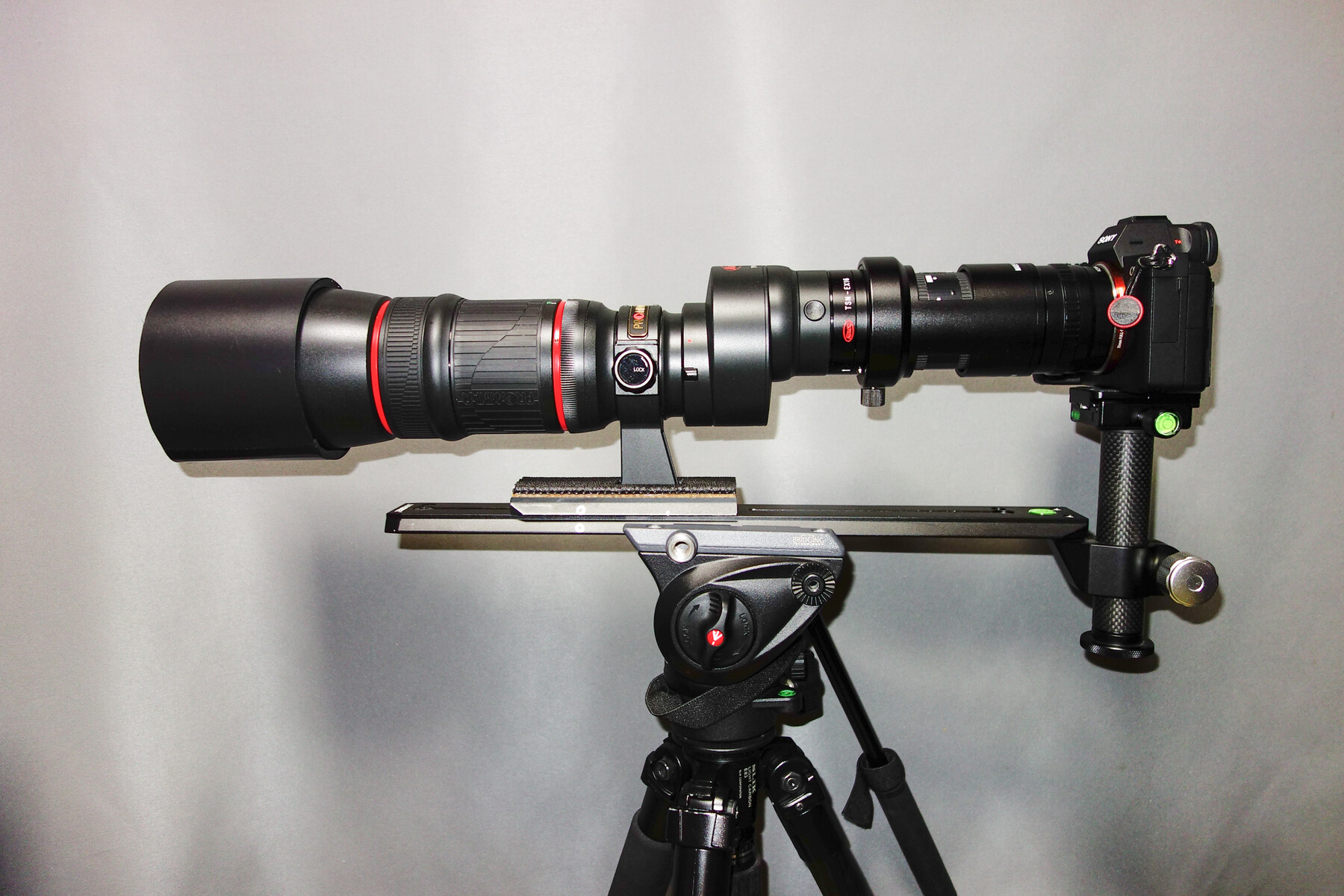 KOWA PROMINAR 500mm F5.6 FL スコープ ＋ ミラーレス一眼 α 7