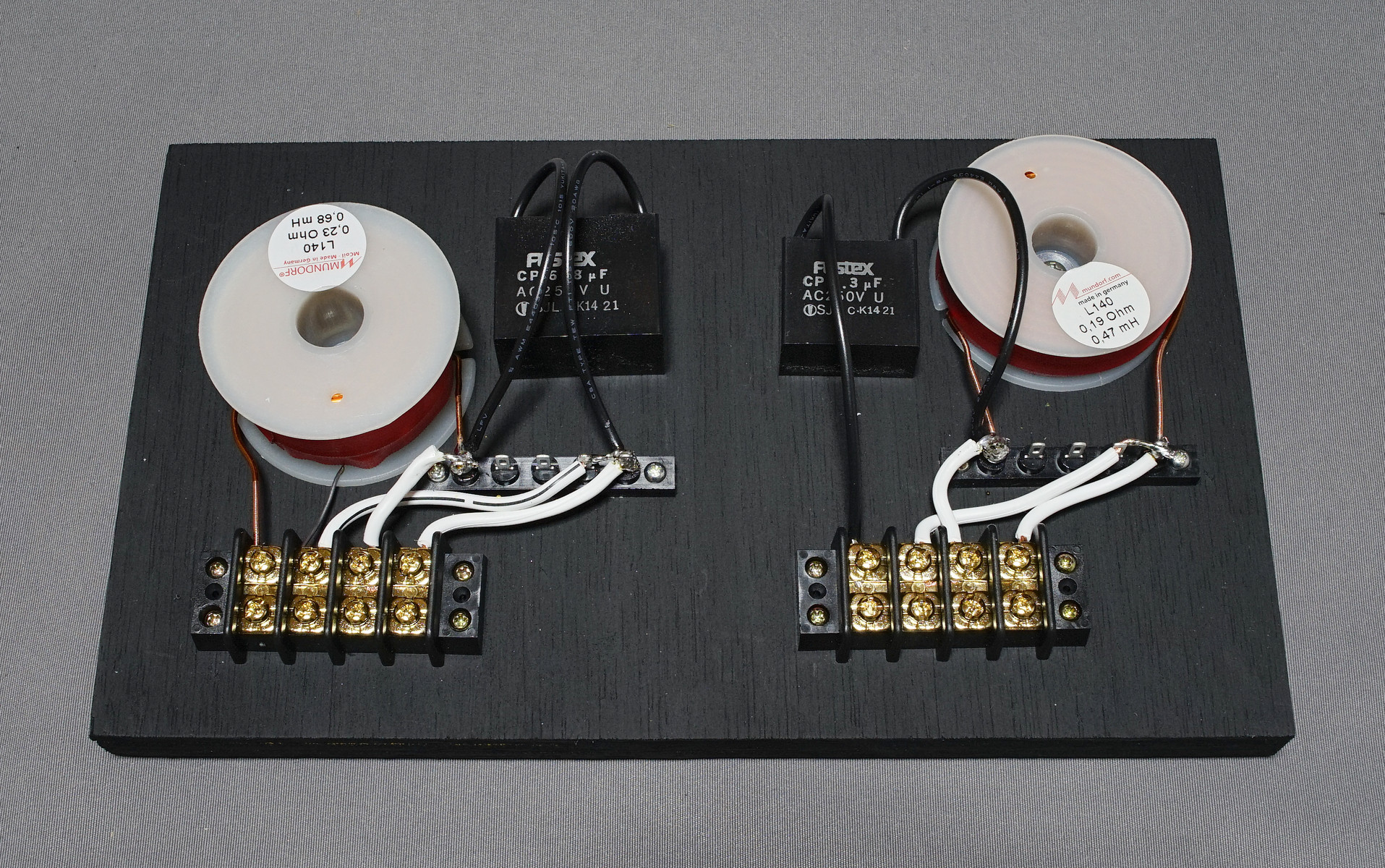 【自作 外付けスピーカーネットワーク ペア】 スピーカーネットワークを組み立てました : 趣味の「写真、DIY