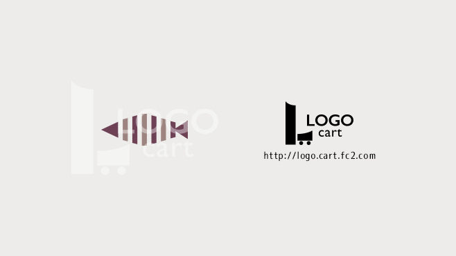 魚 をモチーフにしたシンプルで可愛いマーク Logocartのblog