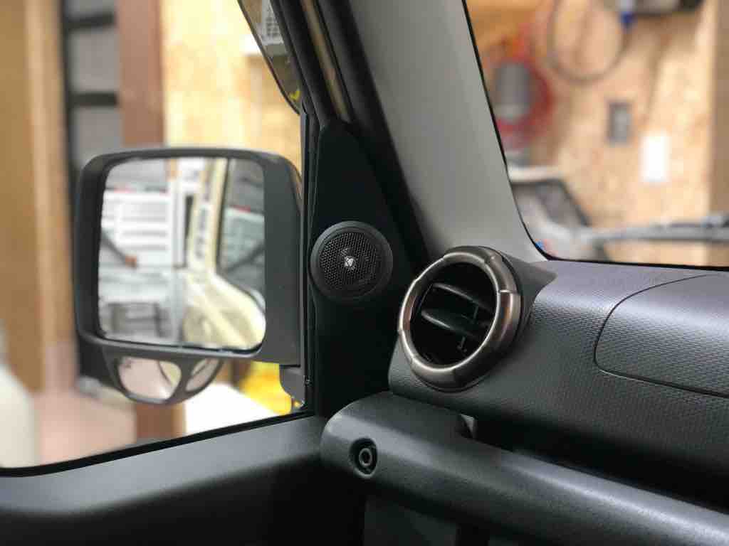 週間売れ筋 JB64W JB74W ジムニー シエラ Aピラーツイーター埋込TS