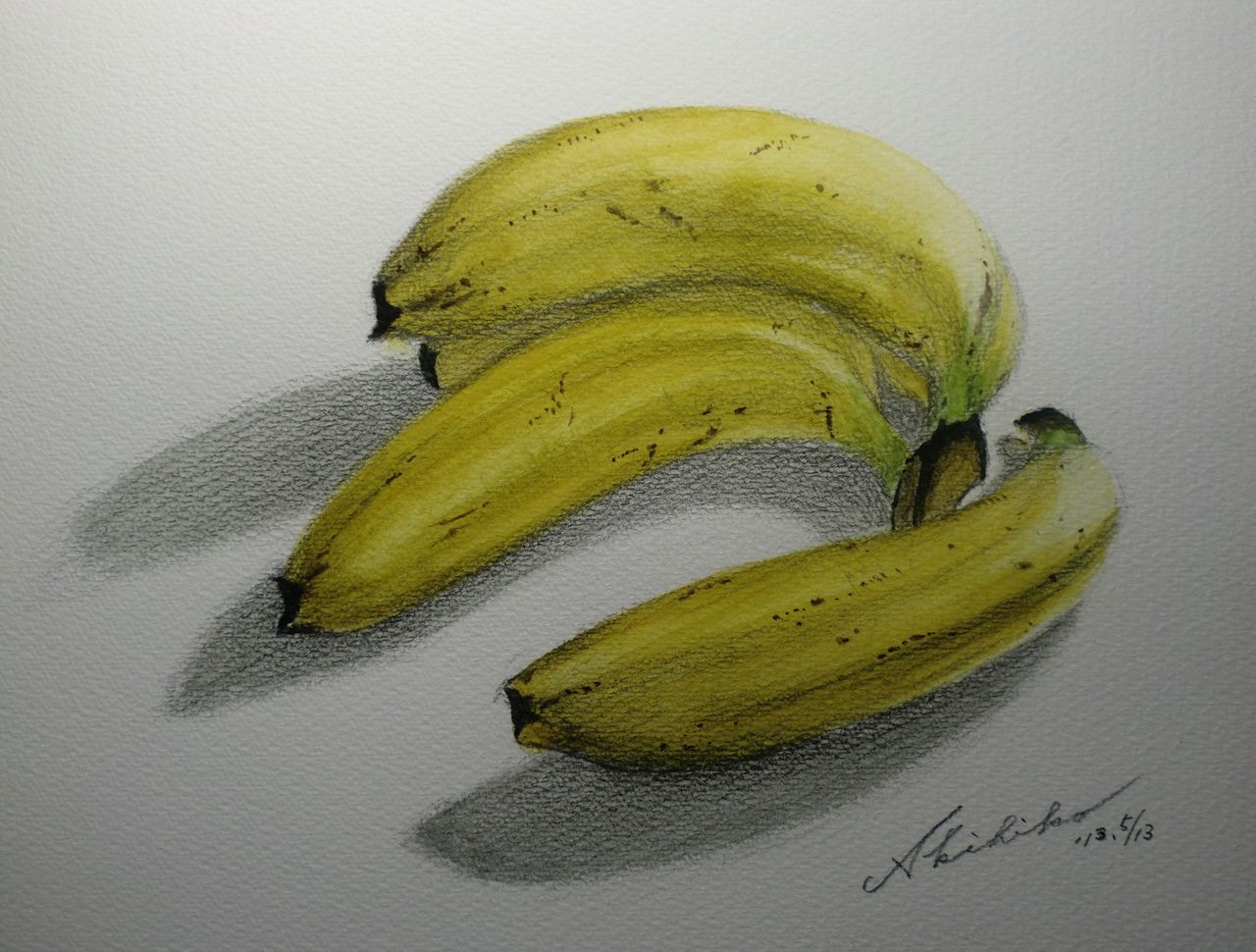 バナナ‐2 : 水彩画工房 四季彩くらぶ