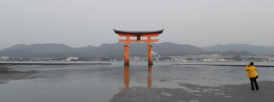 厳島神社の大鳥居２