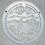 大磯町のマンホール(ローマ字)