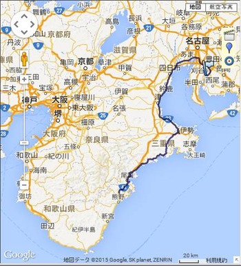 車中泊 1日目