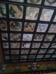 平等寺本堂天井画