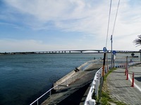 浜名湖と浜名大橋