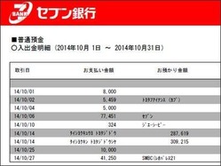 期間工のトヨタな預金通帳