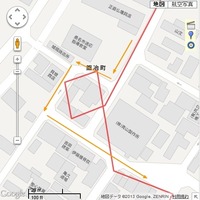 桑名の枡形道路